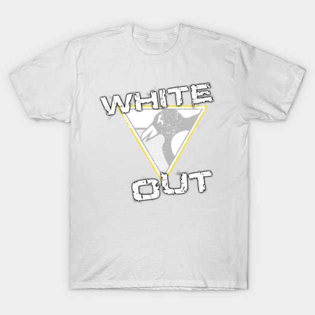 The Penguins are in a White Out T-Shirt by krisk9k